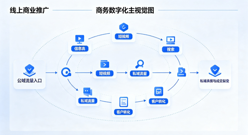 扶绥县线上商业推广怎么做？全域流量闭环搭建与低成本转化实战指南
